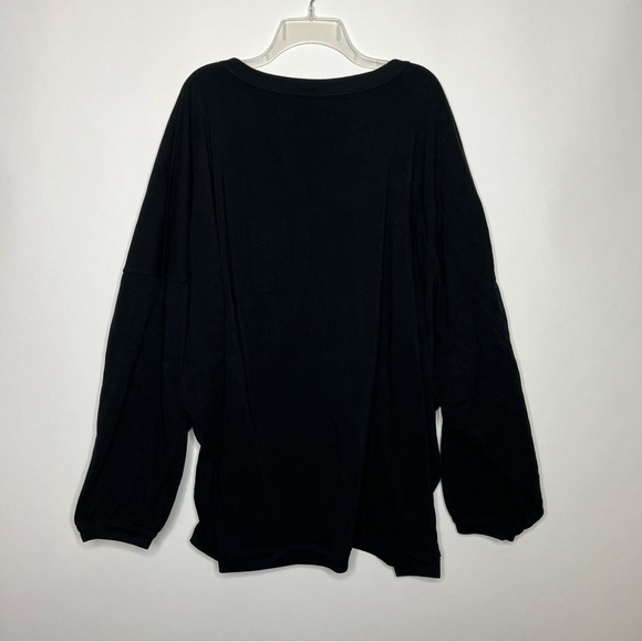 Torrid Overized Tunic Sweatshirt 4X Black - Picture 7 of 7